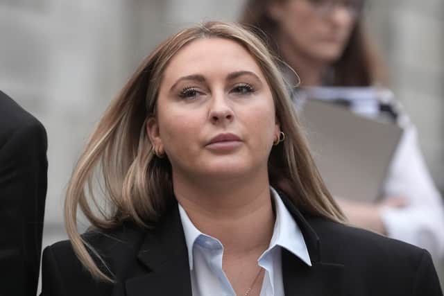 The High Court previously heard that she told her ex-partner in the aftermath of the alleged incident that she cannot say who assaulted her as “he told me he’d kill me”.