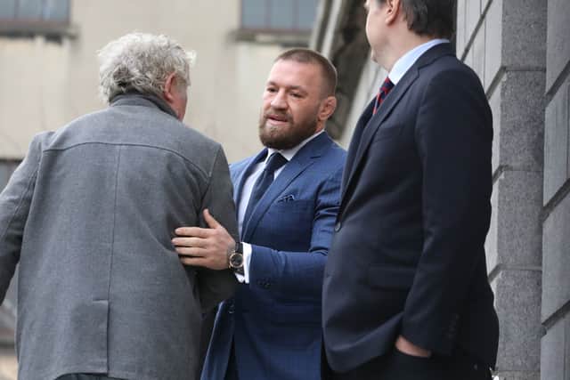Justice Owens said it was contempt of court to take pictures of the jury and arranged for a garda (police officer) to be present in the gallery.