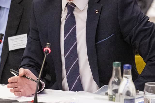 The teenager told the Sunday Independent that he was 16 when he received what he described as “inappropriate messages” from Niall O Donnghaile last year.