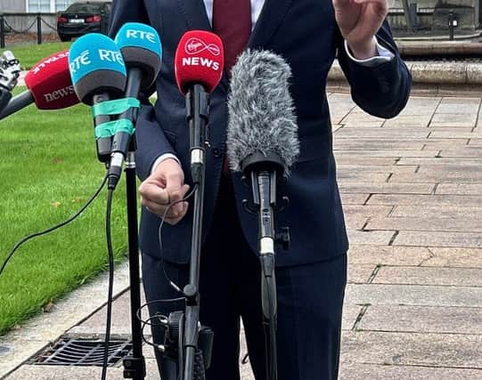Speaking on Tuesday morning, Taoiseach Mr Harris said: “The government advice to Irish citizens in Lebanon has been consistent now for quite a significant period of time, in asking those people to leave and asking to register with our embassy and consulate structures and to make arrangements to leave.