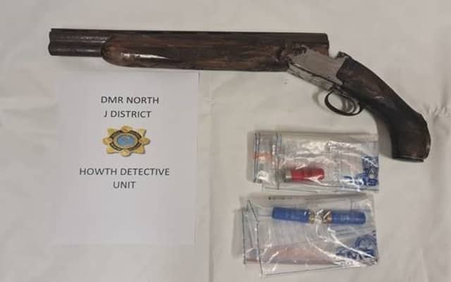 Gardai say the firearm and ammunition will be subject to further analysis by the Ballistics Section of the Garda Technical Bureau