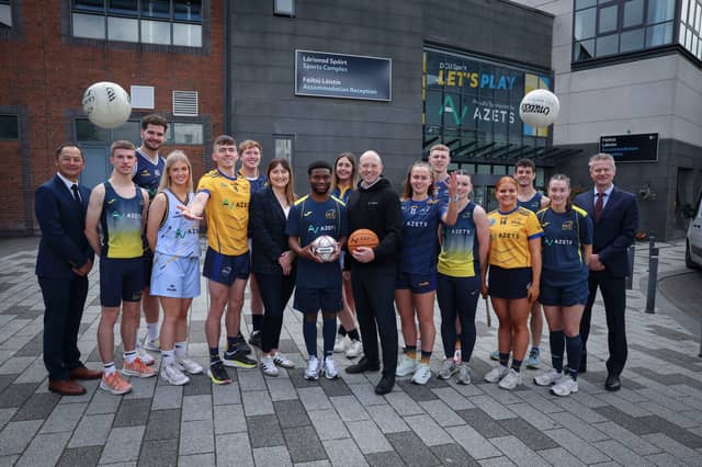 The sponsorship funding will support the overall DCU Sport programme, including the scholarship fund and other programme costs such as coaching and specialist equipment | PICTURE: Kyran O’Brien / DCU