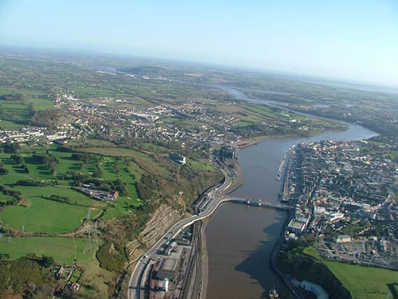 The state-of-the-art wastewater pumping station is located at the former Dunlop site in Ferrybank