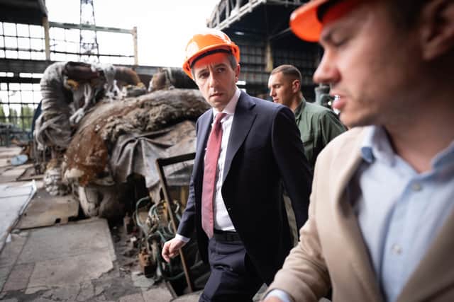 The Ukrainian president said: “It is really important we are together protecting lives, especially now we need it facing the winter when Russia goes on striking our energy infrastructure.”