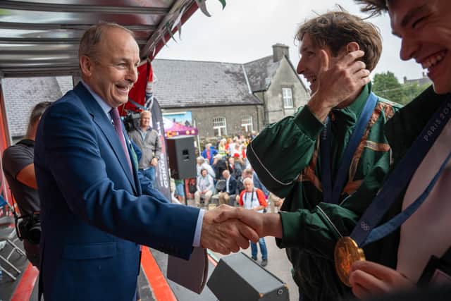 Mr Martin said all four rowers had represented their country, county and community with a “distinction which has echoed throughout the world”.