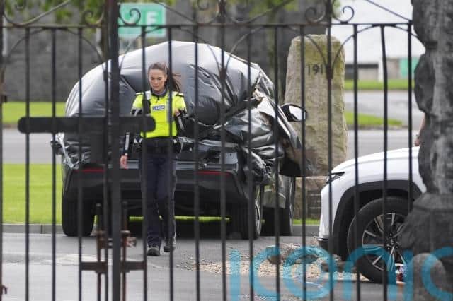 He pressed a button to roll down his vehicle’s window and it is alleged that the accused lunged at the chaplain with an eight-inch “hunting-style” knife which was later recovered from the scene.