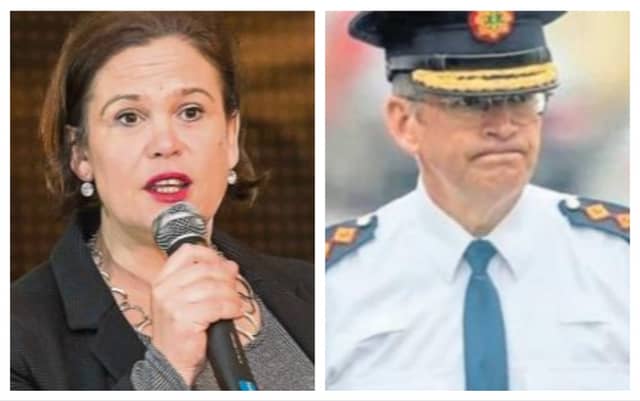 Sinn Féin leader, Mary Lou McDonald and Garda Commissioner, Drew Harris have both received death threats