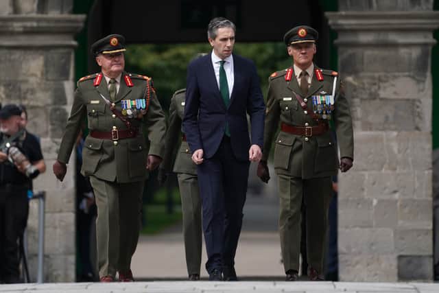 It concluded with a flypast of the grounds by the Irish Air Corps.