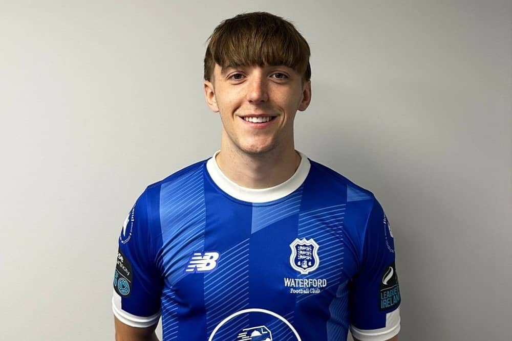 Waterford FC confirm new signing from former English Premier League champions