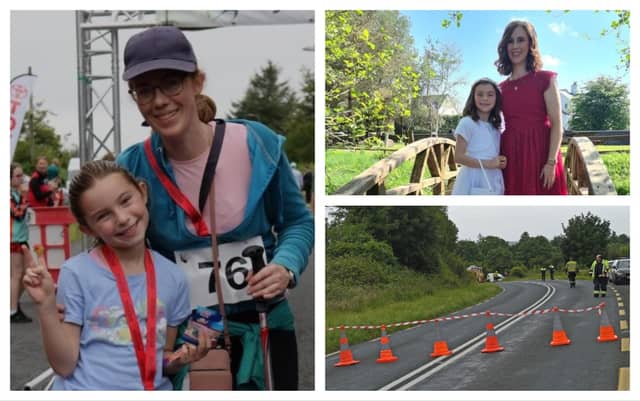 Aisling Moore and her eight-year-old daughter Abbigael died at the scene