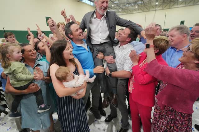 In Midlands-North-West, left-wing independent Luke “Ming” Flanagan was re-elected on the 19th count.