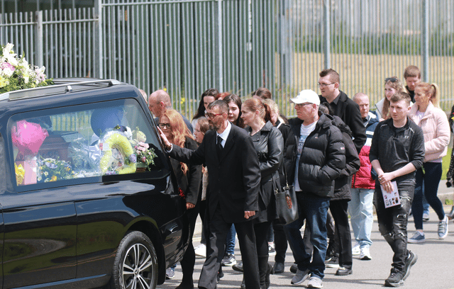 Mourners at the funeral Mass of Nicole Morey I PICTURES: Brendan Gleeson