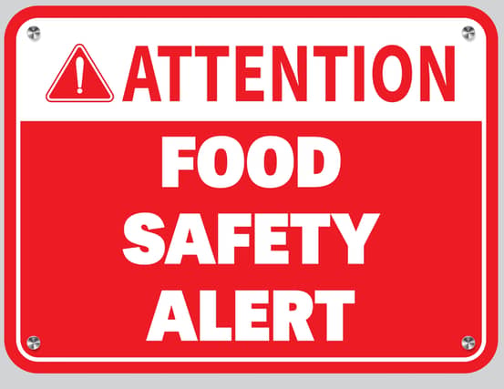Consumers are advised not to eat the implicated batches