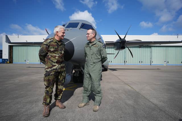 “When you have an aircraft with a capability of this magnitude, ultimately this is going to enhance our surveillance capability,” he said.