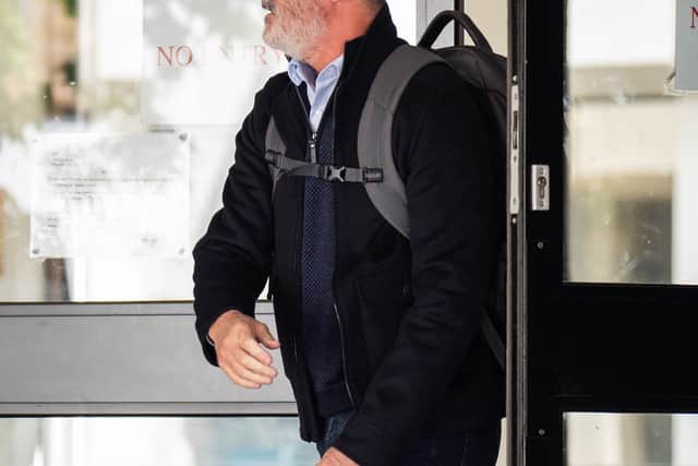 The incident happened when Mr Keane and fellow Sky Sports pundit Micah Richards were walking to do the final match analysis after Arsenal’s 3-1 victory over Manchester United, Highbury Corner Magistrates’ court heard.