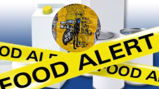 The advice to consumers is that they should not eat the implicated products
