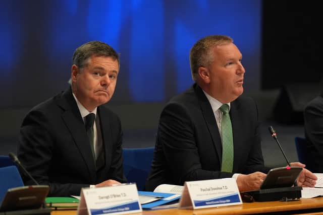 Mr McGrath said: “We are in a different place when it comes to inflation and I think overall the emphasis should be on permanent changes and permanent measures to our expenditure and taxation framework rather than a large series of one-off measures.