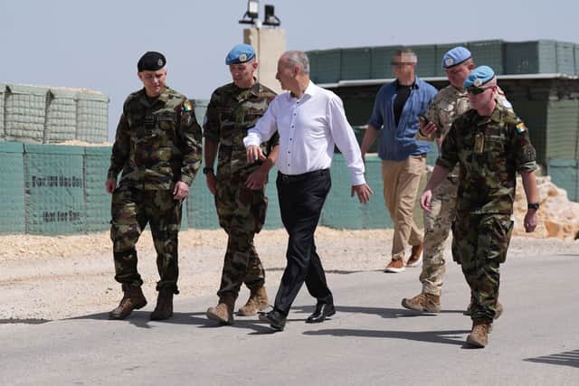 He said he has loved his career in the Defence Forces and has got “to see the world”.