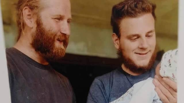 The late Josip Štrok with David Družinec and his son