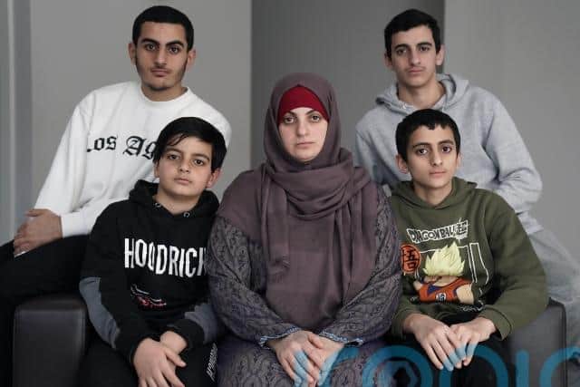 Mr Hania’s wife, Batoul, and their four sons, were able to leave Gaza via the Rafah border last November and are now living in Dublin.