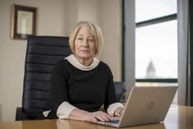 Police ombudsman for Northern Ireland Marie Anderson at her office in Belfast (Liam McBurney/PA)