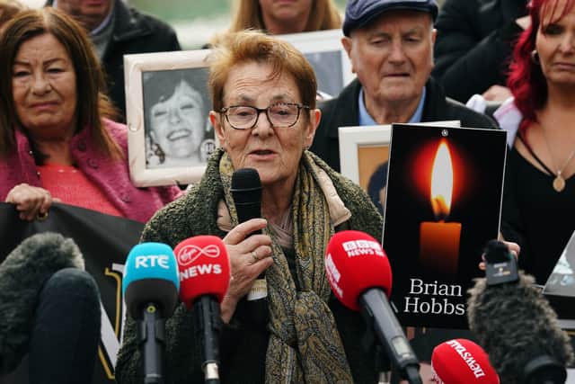 Pat Dunne lost her brother Brian Hobbs during the tragedy. She said for years he was referred to only as the 29th victim.