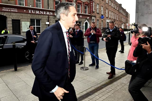 “So there are huge opportunities, I think, now for a refresh of the north-south relations and for that co-operation across the island. So I would be looking forward to speaking to the Taoiseach in the next short while and to inviting him to the north in terms of being able to further some of that conversation.”