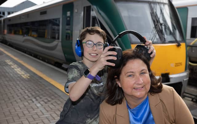 Irish Rail has unveiled sensory packs in collaboration with Minister Anne Rabbitte | PICTURE: X/IrishRail
