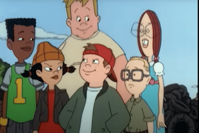 Another schoolyard classic with a group of school friends. Remember TJ, Mikey, Gretchen, Ashley and Gus?