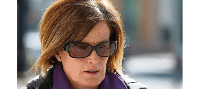 Mary Lowry had pleaded guilty to the charge of careless driving causing the death of motorcyclist Patrick Connolly