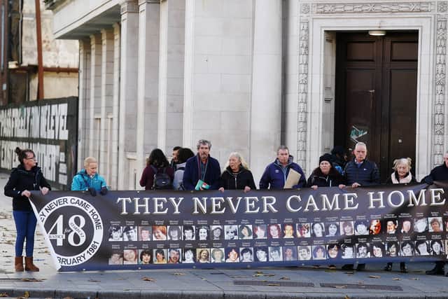 The jury was also reminded how an insurer visited the Stardust venue months before the fire and refused to provide an insurance quote for fire cover, and how the use of carpet tiles on the walls was the “most significant contributor” to the spread of the fire.