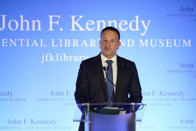 Speaking to journalists at Fenway Park, Mr Varadkar was asked about the decision by the Minister for Tourism, Culture, Arts, Gaeltacht, Sport and Media of Ireland Catherine Martin to attend the South by Southwest (SXSW) music festival in Austin, Texas, despite a boycott of the event by a number of Irish artists.