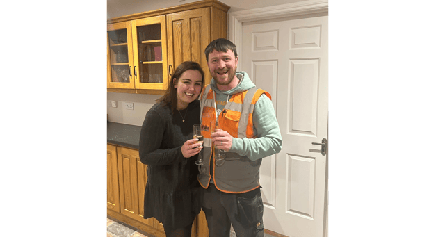 Louise McGrath of Carrick-On-Suir used the Leap Year tradition to propose to her long-term partner of 16 years John Finn of Carrick-On-Suir.