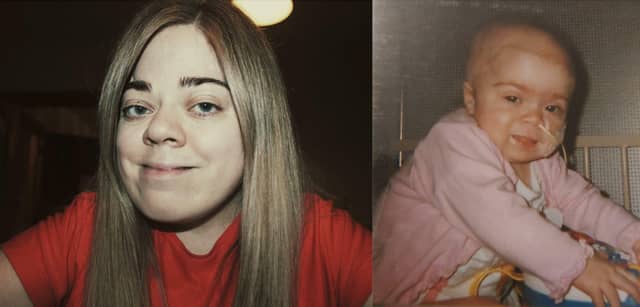 Emma Ward shared a picture of herself now and as a baby, on X, formerly known as Twitter