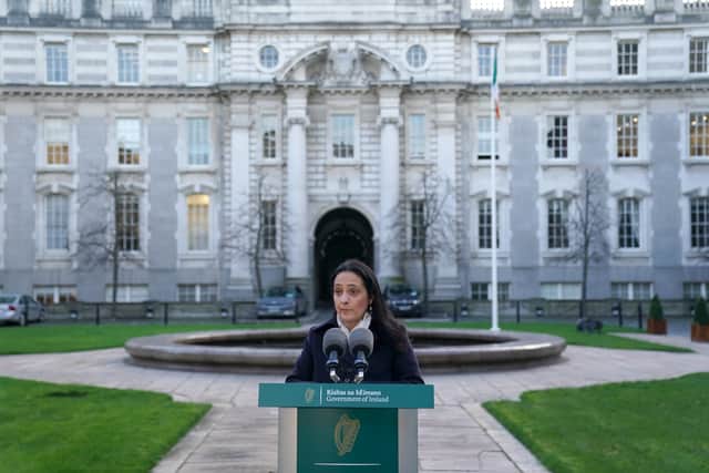 Ms Ni Raghallaigh resigned overnight after Ms Martin failed to express confidence in her.