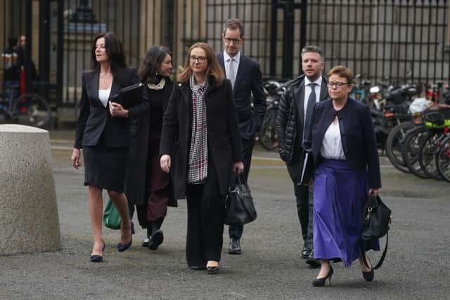 Mr Bakhurst responded: “I agree with you, transparency is important, I agree with you that it’s important in this case. Breda O’Keeffe was paid 450,000 euros to leave.”