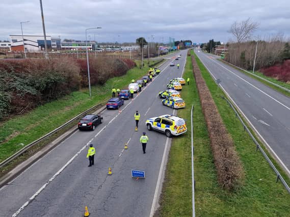 PICTURE: X/@GardaTraffic