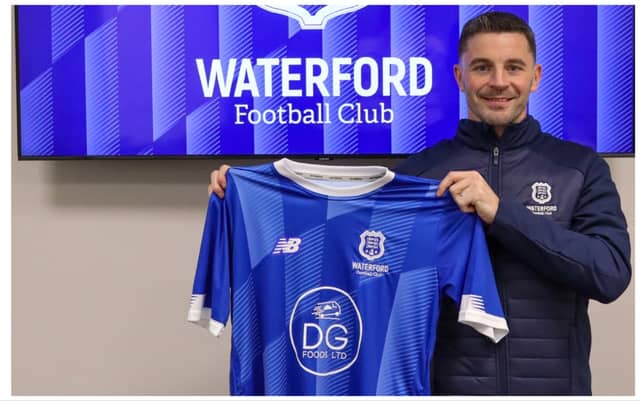 Pádraig Amond. Photo: Waterford FC