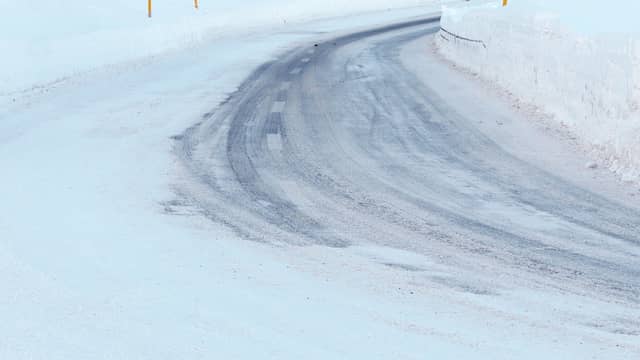 Road conditions have deteriorated since the cold snap began on Thursday