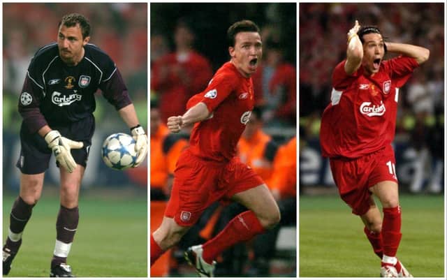 Jerzy Dudek, Vladimír Šmicer and Luis García will be in Dublin this April. PIC: Sportsfile