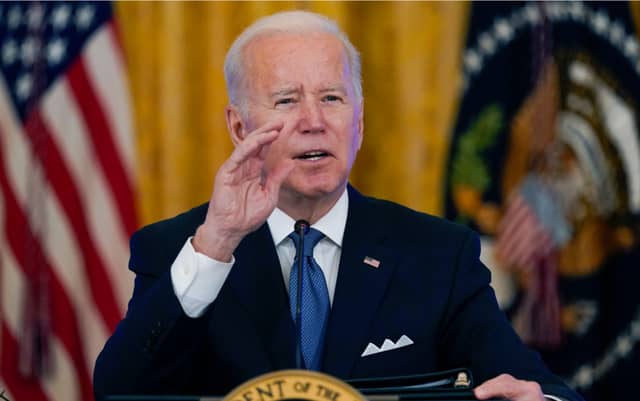 US President Joe Biden.