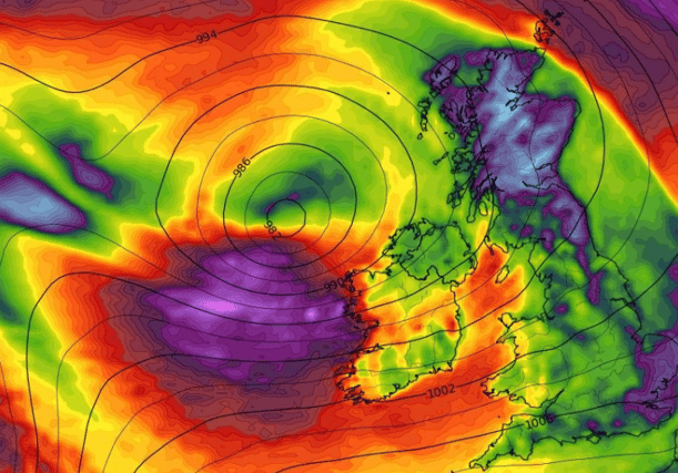 Met Éireann issues weather warning with three counties pinpointed for battering