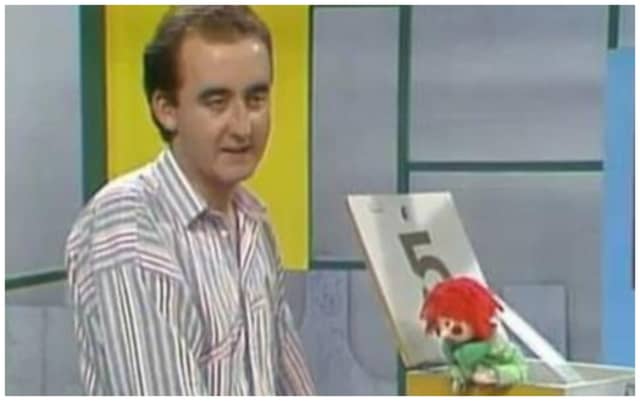 Frank Twomey with Bosco. Photo: RTÉ