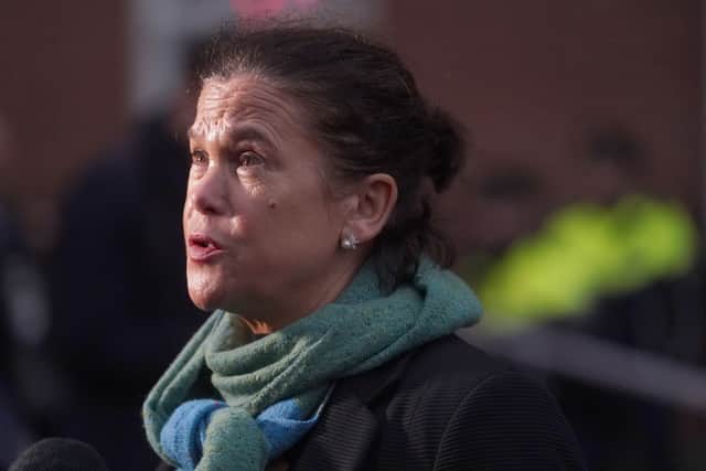 The Government compared Ms McDonald to former US president Donald Trump as Sinn Fein was accused of “exploiting” the violent events for originally tabling a motion of no confidence in Ms McEntee.