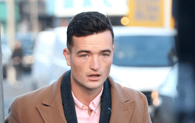 One of the accused, Limerick hurler Kyle Hayes outside court I PICTURE: Brendan Gleeson