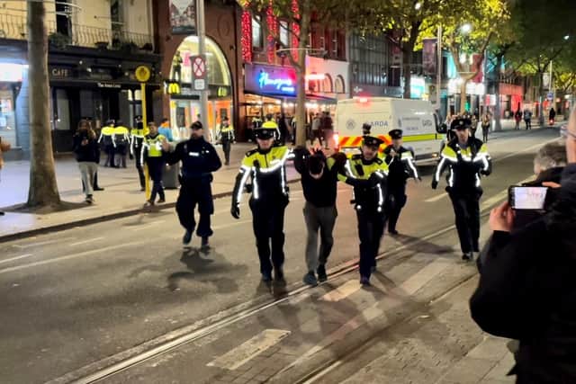The minister said she met with the senior Garda officers on Friday evening.
