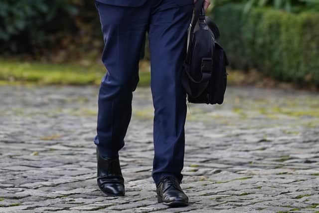 “And then the looting and so on, so we have to respond to that,” he said, speaking on Tuesday at the end of the British-Irish Intergovernmental Conference at Dublin’s Farmleigh House.