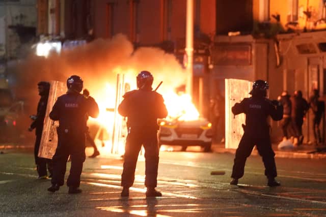 Responding to Ms McEntee’s request for the Policing Authority to give clarity on the use of force, the commissioner said it would be “welcome” but that the service already has its own decision-making model and proper tactics were deployed.
