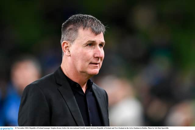 The Boys in Green played out a 1-1 draw with New Zealand at the Aviva Stadium last night, which ultimately turned out to be Kenny's last act as Irish boss.
