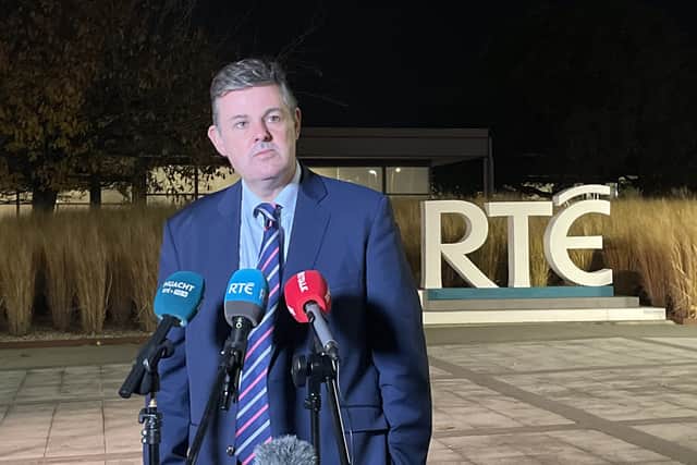 Mr Bakhurst said this will affect TV and radio programmes and would mean that purchasing new equipment such as radio desks would have to be delayed.